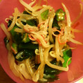 ほんやなみゆ's cooksnap of when they made もやしとおくらのおひたし.