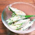 まっさまさママ's cooksnap of when they made オクラの胡麻マヨ和え.