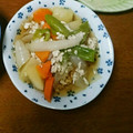 ぱっそあびーち's cooksnap of when they made 簡単！根菜と　じゃが芋　挽き肉の　和風煮.