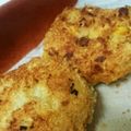 omekashi's cooksnap of when they made 簡単☆ヘルシー☆揚げないコーンコロッケ♪.