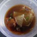 あらいやだ's cooksnap of when they made 身体が温まる〜♡根菜と豆腐のゴマ味噌汁.
