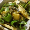 低カロ探検隊's cooksnap of when they made 簡単★すぐ出来る！筍とピーマンの高菜炒め.