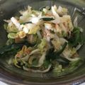 キャップとラム's cooksnap of when they made ニラと白菜の即席温サラダ♪.