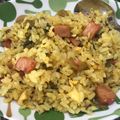 とむ子。's cooksnap of when they made 簡単★高菜ﾁｬｰﾊﾝ.