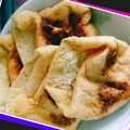 ☆えびふらい☆'s cooksnap of when they made 自力で焼いて!!キムチ・チーズ入り油揚げ.