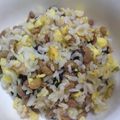 ＊もも＊'s cooksnap of when they made 納豆梅チャーハン.