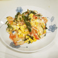 のかまるこ's cooksnap of when they made 鉄分豊富♡ほうれん草とかにかまの卵とじ.