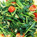 Kohapo's cooksnap of when they made シャキッと空芯菜炒め アジア風.
