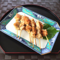 よこ耳ねこ's cooksnap of when they made 節約★簡単★ジューシー【鶏皮焼き鳥】♪.