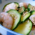 shinyui's cooksnap of when they made エビとズッキーニのナムル.