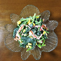早起きまま's cooksnap of when they made カニカマとほうれん草のマヨ和え.
