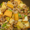 ころた203's cooksnap of when they made 厚揚げと豚肉のみそ炒め.