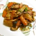 しのばぁたん's cooksnap of when they made 夏野菜とウインナーのケチャップ炒め.