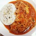 mrm０００'s cooksnap of when they made 時短‼︎簡単‼︎トマト缶でハヤシライス♡.