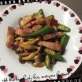 K0A9O0R8U♪'s cooksnap of when they made オクラのバター醤油炒め☆お弁当にも!.