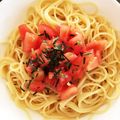 8611asa's cooksnap of when they made 簡単！冷製トマトパスタ.