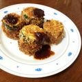 Ryoko♔'s cooksnap of when they made 揚げない！ズッキーニの焼きサンドフライ♬.