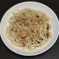 o料理見習君o's cooksnap of when they made 簡単すぎる♡冷凍うどんで油そば.