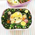 RikuMama✴︎'s cooksnap of when they made キャラ弁♡ラプンツェル♡ツムツム風.