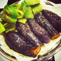 MuuuSayoko's cooksnap of when they made 茄子ピーマン☆夏野菜の揚げびたし.
