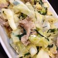 まるぶく's cooksnap of when they made 春キャベツde簡単にら豚♥.
