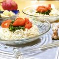 ももいろさくら's cooksnap of when they made モロヘイヤとトマトの冷やしぶっかけ麺.