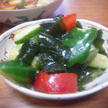 みかpooh♪'s cooksnap of when they made 新タマネギとワカメの絶品中華サラダ！.