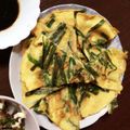 ぽぽ0616's cooksnap of when they made 簡単☆すぐ出来る！にらチヂミ.