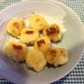 kurikuri's cooksnap of when they made 芋もち♪甘辛ダレ♪.