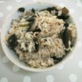 picku's cooksnap of when they made マッシュルームの炊き込みご飯♪.