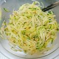 ちきakki's cooksnap of when they made 簡単切って混ぜるだけ♪じゃかいものナムル.