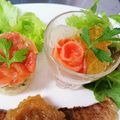 くまえる's cooksnap of when they made 簡単オードブル✨季節の野菜と刺身のジュレ.