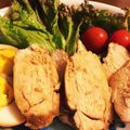 oyu。's cooksnap of when they made やわらかい★おいしい★鶏胸肉チャーシュー.