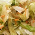手作り★ママ's cooksnap of when they made レンジで簡単！堅いレタスの中華おひたし.
