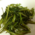 昇父さん's cooksnap of when they made 本格派の空芯菜の炒めもの.