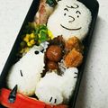 まみたんす's cooksnap of when they made キャラ弁☆屋根の上のスヌーピー.
