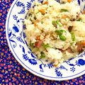 ふたごゆき's cooksnap of when they made ランチに☆冷蔵庫にある物でチャーハン★.