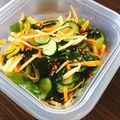 ひまりんりん☆'s cooksnap of when they made 薬味たっぷりわかめの酢の物【作り置き】.