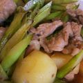 ▷ぱと's cooksnap of when they made 豚バラアスパラじゃがバター炒め.