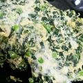SARINGER's cooksnap of when they made モロヘイヤのチーズオムレツ.