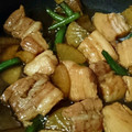 ゆきんこななこ's cooksnap of when they made 中華鍋でも柔らかい　豚バラと大根の照り煮.