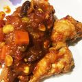 チビねこ12's cooksnap of when they made 鶏肉と大豆のトマト煮込み.