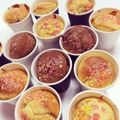 aochaaan's cooksnap of when they made HMで簡単!紙コップチョコバナナマフィン.