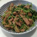 うるまママ's cooksnap of when they made 豆苗とランチョンミート炒め 超簡単旨い！.