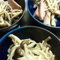 パパの手料理☆'s cooksnap of when they made 簡単！ソーセージときのこのガリバタ醤炒め.