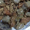 クック40FU9I☆'s cooksnap of when they made めんつゆで簡単♪牛すじ煮込み丼.