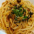 marupapa's cooksnap of when they made 山盛りキノコの和風タラコスパゲティ.