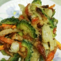 ちゅーりっぷママ☆'s cooksnap of when they made ゴーヤのマヨかき揚げ.