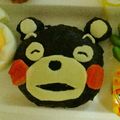 まにゅ。。。。。。。's cooksnap of when they made くまモンおにぎり弁当.