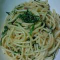 ﾄﾓ猫's cooksnap of when they made たらこバタースパゲティ.